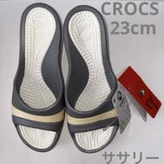 新品未使用品】CROCS☆ササリー☆廃盤モデルサンダル☆23cm W7 - メルカリ