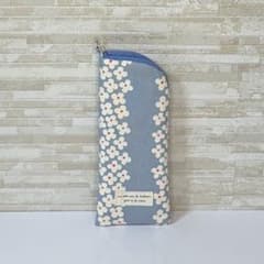 フラワープリント メガネケースハンドメイドのサムネイル