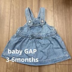 baby gap デニムジャンパースカート 3-6ヶ月のサムネイル