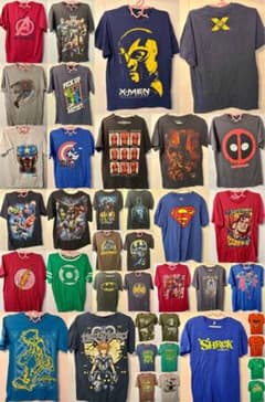 アメコミ、映画、ゲーム、その他古着Tシャツセット(ヴィンテージあり)35着のサムネイル