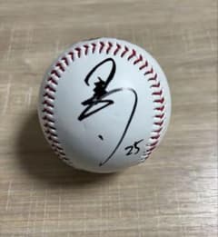 阪神タイガース 谷端将伍 直筆サインボール ロゴボール ルーキー