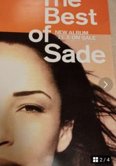 Sade 告知用ポスターのサムネイル