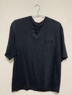 黒 半袖 Tシャツ ポケット付きのサムネイル