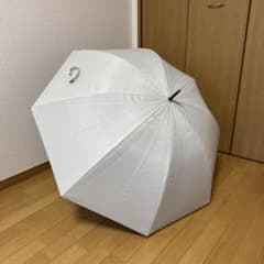 サンバリア100 長傘 Lサイズ moku アイボリー クリア手元 - メルカリ