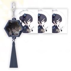 ブルーアーカイブ ブルアカ 韓国限定 キサキ キーリング ステッカー