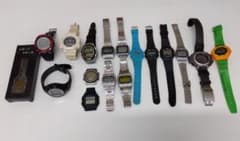 385　デジタル腕時計 おまとめ CASIO SEIKO 等　ジャンク品
