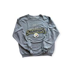 【00s】NFL ピッツバーグ　第40回スーパーボウル チャンピオン スウェット