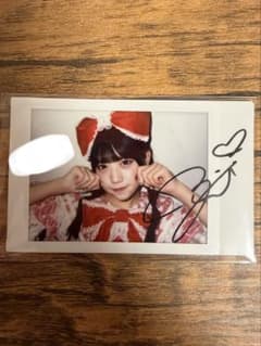 白石まゆみ サイン入りチェキ - メルカリ