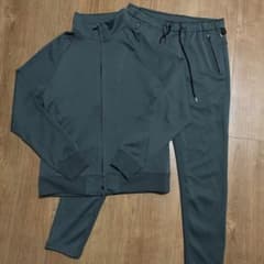 wjk ジャージ セットアップ チャコールグレー L workout - メルカリ