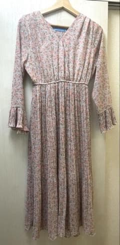 そ*3様 【美品】antic rag ロングワンピース　花柄　Freeサイズ