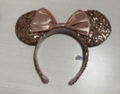 ディズニー ミニー カチューシャ ピンクスパンコールのサムネイル