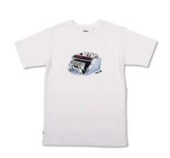 vallad TシャツCASHIER TEE WHITE io証明写真付きのサムネイル