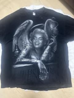 マリリン・モンロー グラフィック Tシャツ ブラックのサムネイル