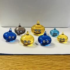 当時物】ドラクエ スライム クリアフィギュア 7体セット まとめ売り