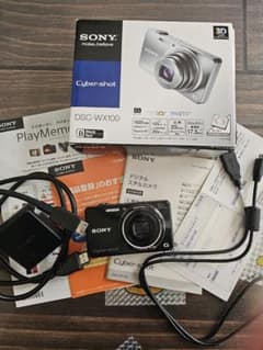美品　ソニー　Cyber-shot　DSC‐WX100　サイバーショットのサムネイル