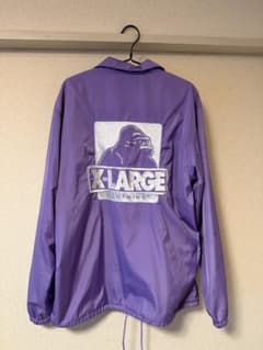 X-LARGE パープル コーチジャケットのサムネイル