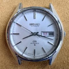稼働／高精度】訳アリ ジャンク SEIKO ロードマチック 未使用革ベルト 