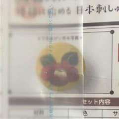 【appleさん専用】日本刺しゅうブローチの会×3のサムネイル