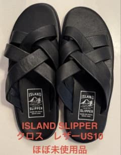  SLIPPER ユナイテッドアローズ　サンダル US10 未使用 ISLAND SLIPPER ユナイテッドアローズ サンダル US10 未使用 - メルカリ