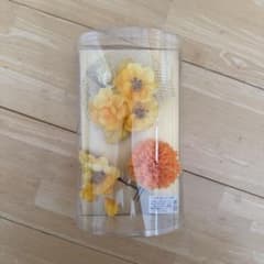 フラワー髪飾り 3点セット イエロー オレンジのサムネイル