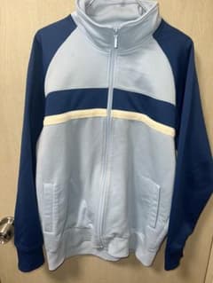 vintage 90s UNIQLO ライトブルー ネイビー ジャケット XLのサムネイル