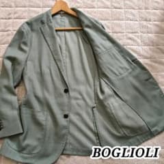 美品 現行タグ ボリオリ K.JACKET ジャケット グリーン 本切羽 50 