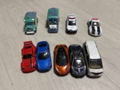 トミカ ミニカー 9台セット まとめ売りのサムネイル