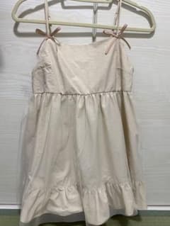ベージュ フリル ビスチェ Mサイズのサムネイル