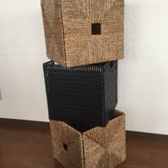 アメリカ購入・IKEAボックス3個セットのサムネイル