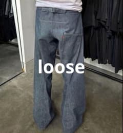 Levi's Engineered Jeans W33 シンチバック ルーズ - メルカリ