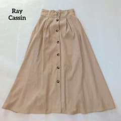 レイカズン ロングスカート フレア Aライン ウエストゴム 洗える