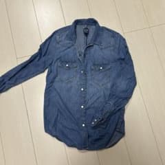 GAP デニムシャツ 長袖 XXSのサムネイル