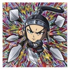 【王翦】にふぉるめーしょん キングダム シールウエハースのサムネイル