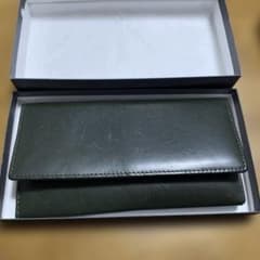 mic 長財布 グリーン レザーのサムネイル