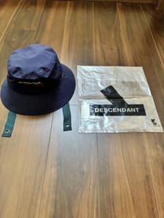 DESCENDANT バケットハット ネイビー - メルカリ