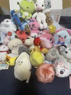 マスコット大量　アミューズメントマスコット　入浴剤　キャラクターマスコット