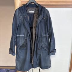【期間限定値下げ】ジョンアンダーカバー　フード付き モッズコートのサムネイル