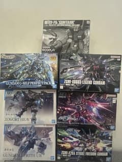 HG ガンプラ まとめ売り 8点セット 内袋未開封 未組立 内袋未開封 MG まとめ売り 7点 - メルカリ