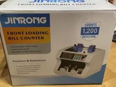 JINRONG FRONT LOADING BILL COUNTER 紙幣計数機 - メルカリ