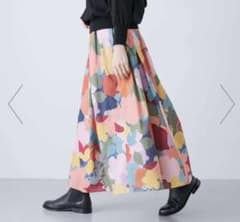 美品✴︎かぐれ✴︎リバティプリントスカートのサムネイル