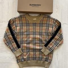 Burberry バーバリー キッズ ニット セーター 12Y 152cm 美品 - メルカリ