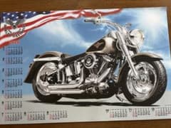 ハーレーダビッドソン 1998 FATBOY カレンダー 2026 企業名なし！のサムネイル