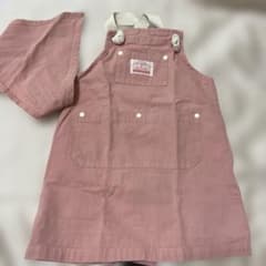 りん様専用・OCEAN & GROUND キッズ エプロン ピンク Sのサムネイル