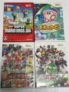 ⭐️24時間以内発送⭐️ Wiiソフトまとめ売り 4本セット - メルカリ
