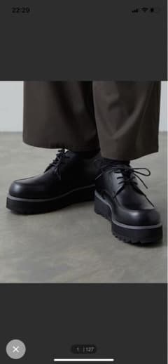 【CLEL】ハイソール シャーク ダービーシューズのサムネイル