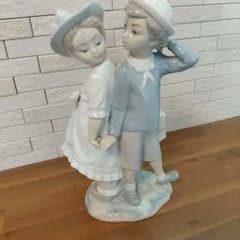 LLADRO リヤドロ 磁器人形 男の子と女の子 Puppy Love LLADRO リヤドロ 磁器人形 男の子と女の子 Puppy Love | Mercari