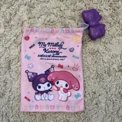 マイメロディ&クロミのリボンチャームきんちゃくのサムネイル