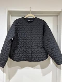 試着のみ美品◎ZARAハートキルティングジャケット◎のサムネイル