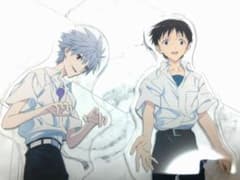 エヴァンゲリオン/アクリルスタンド/碇シンジ/渚カヲル/送料込み