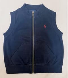RALPH LAUREN キッズ ベスト ネイビー 80cmのサムネイル